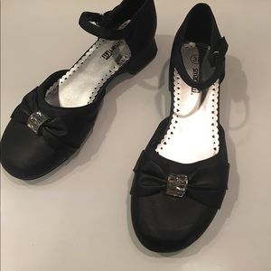 Girl’s Smart Fit Black Dress Shoes Size 3.5